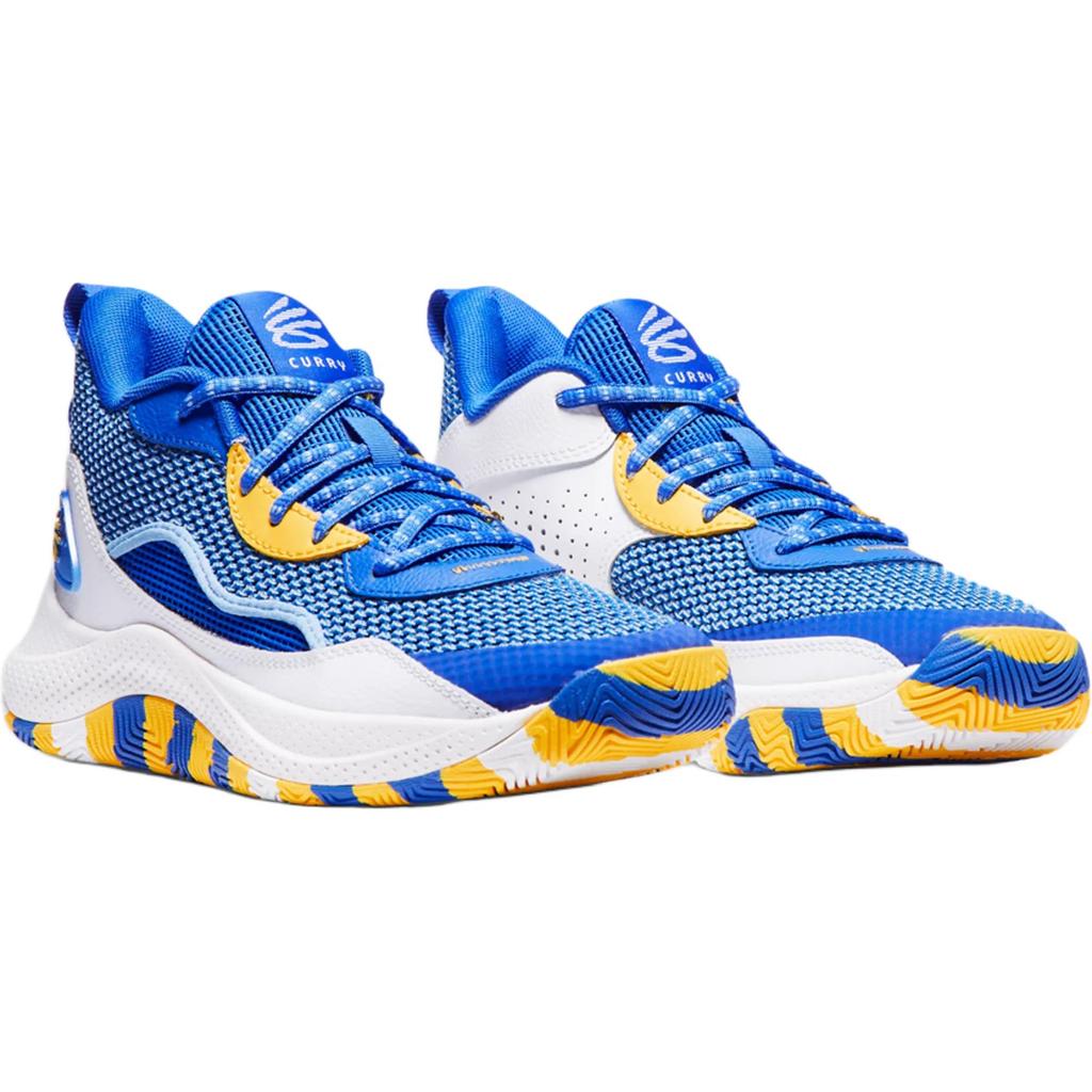 Under Armour Curry 3Zer0 24 GS Warriors Dětské tenisky Modrá Týmová-Královská Bílá 3027627-400