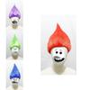 Parrucca Cosplay Trolls Stile Fiamma Per Feste di Halloween e Costumi Anime