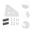 Acrylic Shower Organizer Corner,Shower Rack,Corner Holder Wall Mounted for