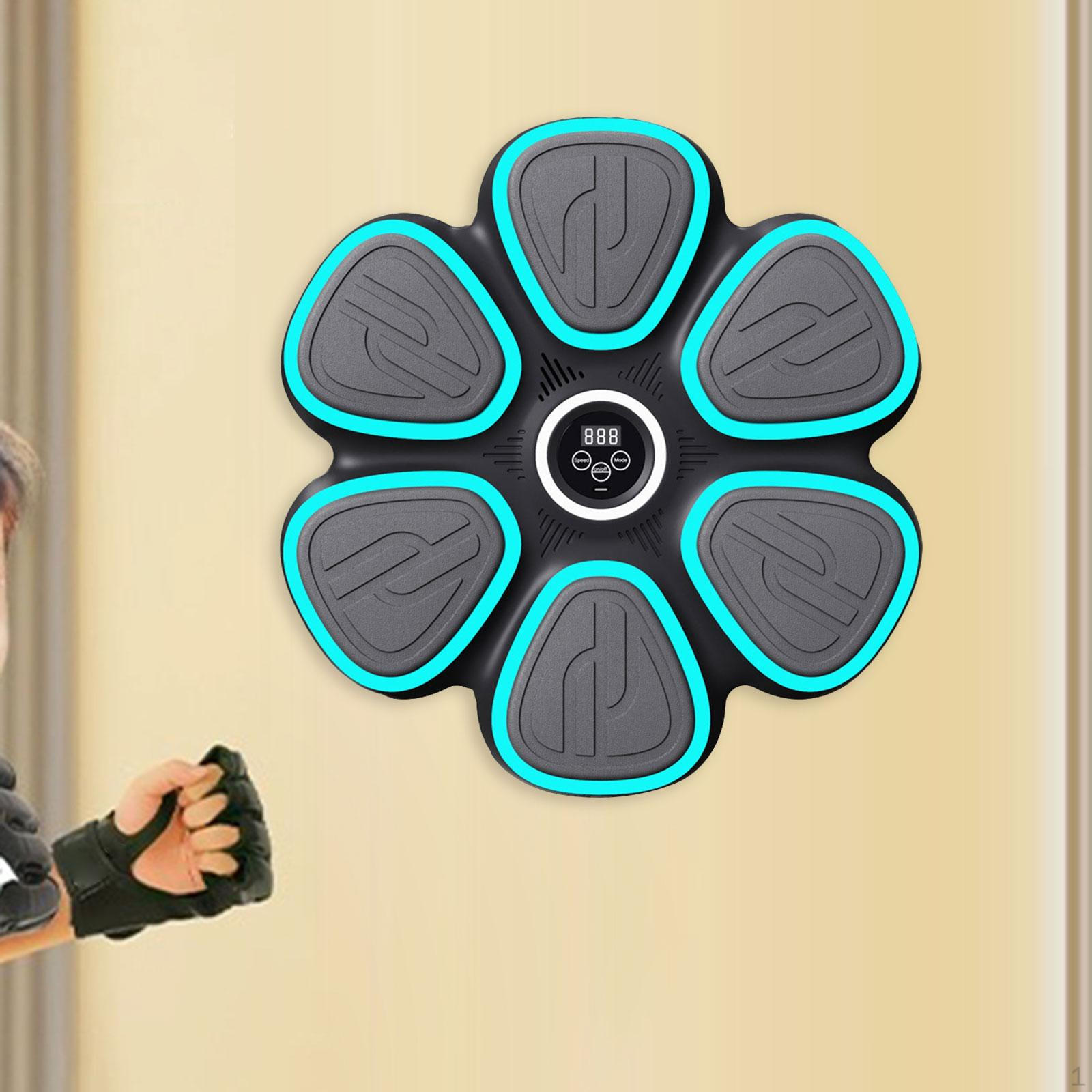 Smart Music Boxing Machine Trainer Creative Easy to Install Wall Mounted Target Punching Pad for