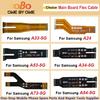 Pagrindinės plokštės jungties jungiklis Juostelės Flex kabelis, skirtas Samsung Galaxy A33 A53 A73 A24 A34 A54 5G A245 Remontui (1 vnt)