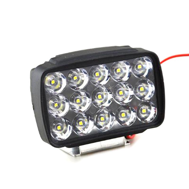 Motorcycle Headlight Spot Light 15 Led 1000Lm Motos Atv Utv Scooter Lighting