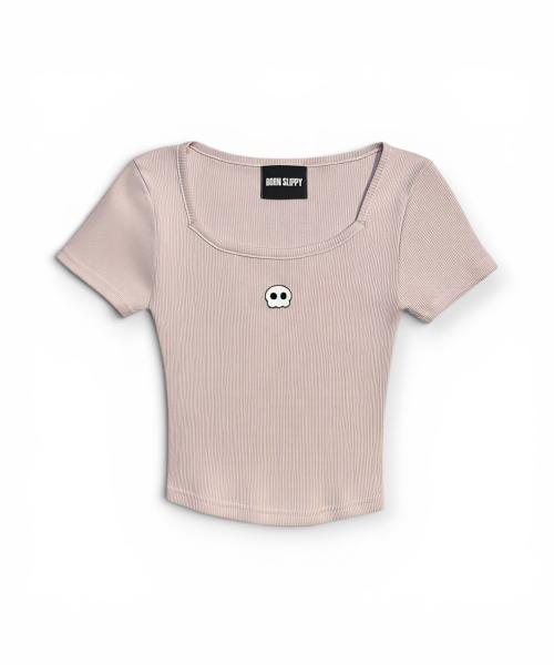 Bonseullipi Bully Square Neck T-Shirt (Pink)