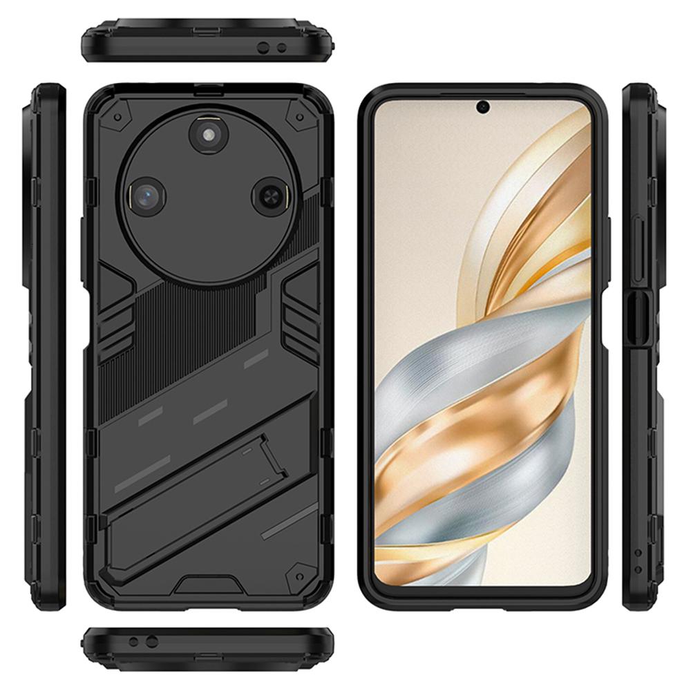For Honor X60 Pro 5G/Magic7 Lite 5G Case PC+TPU Shockproof Phone Cover with Kickstand