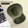 Gradient Simple Thickened Anti-Slip Ergonomic Computer Mouse Pad with Wrist Rest and Silicone Mouse Mat