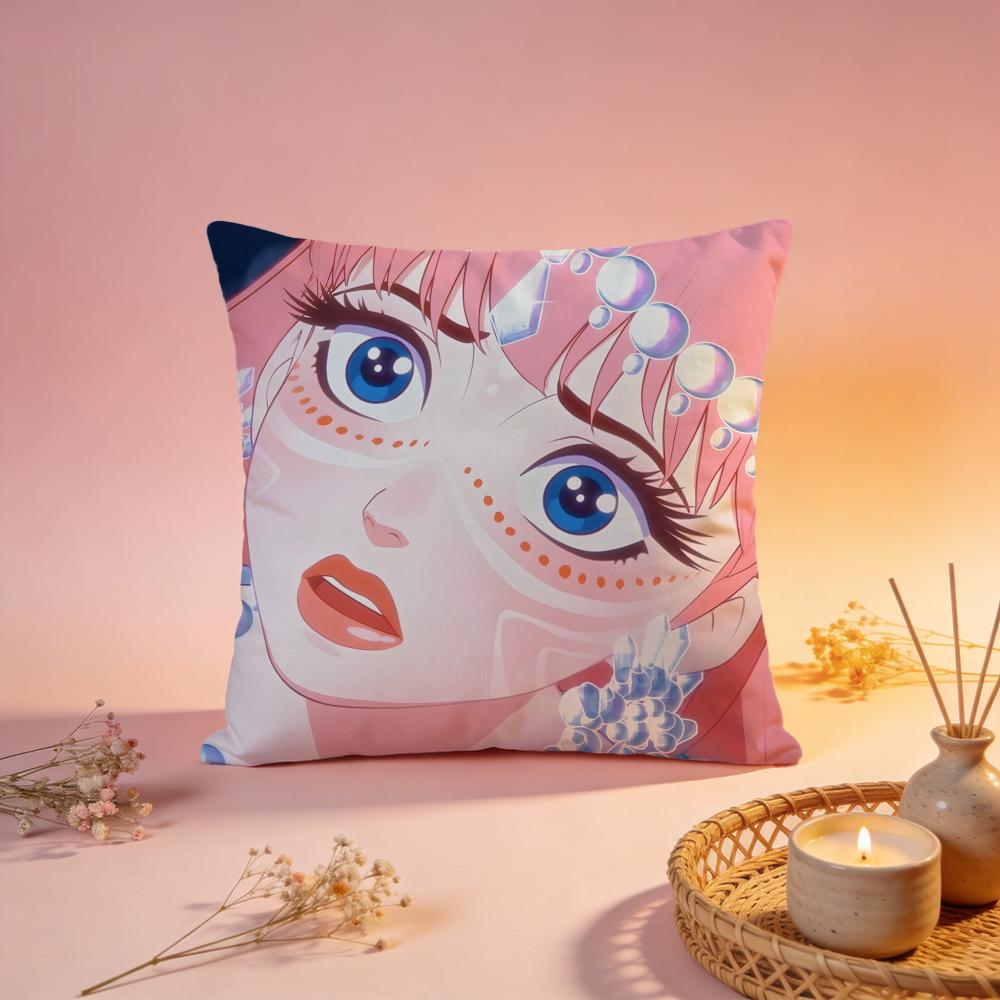Popular RRyuu To Sobakasu No Himeead Cushion Cover Comfortable Durable Pillow Cover MultiScene for Home Office Car Sofa
