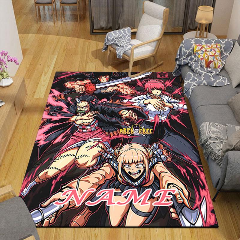Custom 1Pc Vigilant Warriors Unite Rug Office Carpet Indoor Outdoor Entrance Doormat Nonslip Soft And Comfortable Living Room D291526