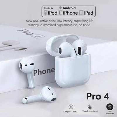 Fashion Pro 4 TWS Drahtlose Kopfhörer Bluetooth 5,0 Kopfhörer In Ear Ohrhörer Gaming Headset für Xiaomi IPhone Kopfhörer