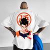 Dragon Ball Dragon Ball Super Fat Magic Man Buou Anime Printed Digital Direct Spray Heavy Cotton Short Sleeved Tshirt Mens