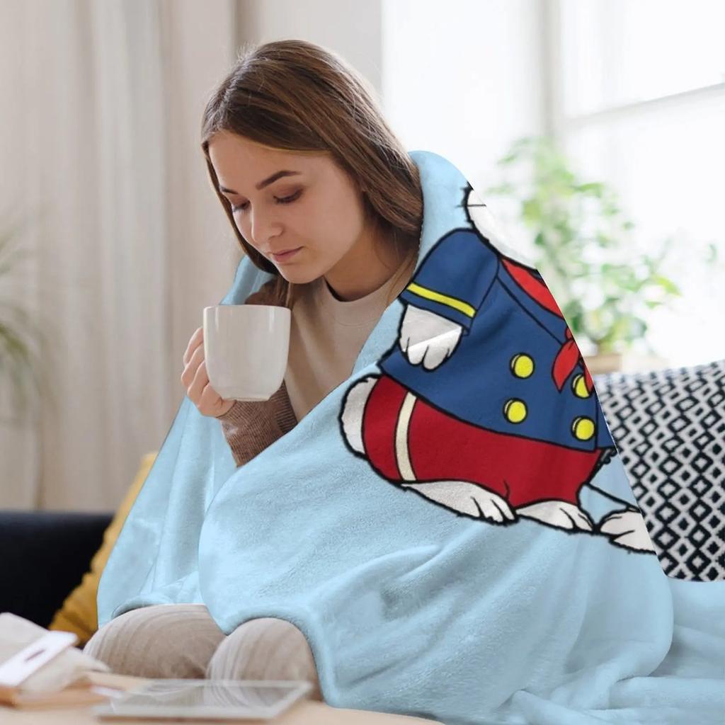 Max and ruby bunny artists Throw Blanket Soft Sherpa Fleece Warm Blanket for Winter