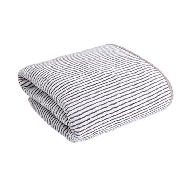 

70x140cm Home Bathroom Antibacterial Bamboo Charcoal Fiber Soft Absorbent Gym Pool Bath Towel 70x140cm&1pc