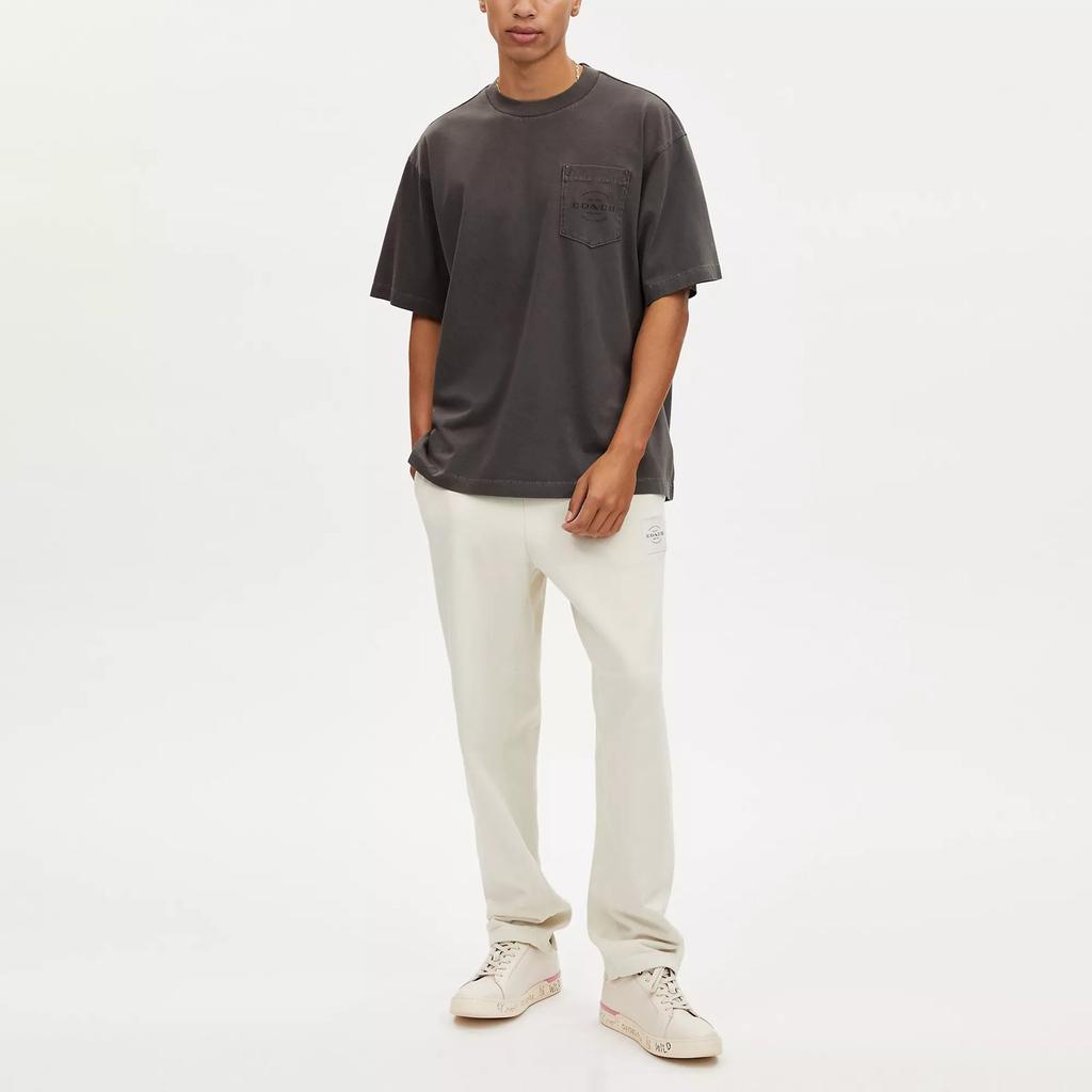 Coach PockeT T shirT Smoke