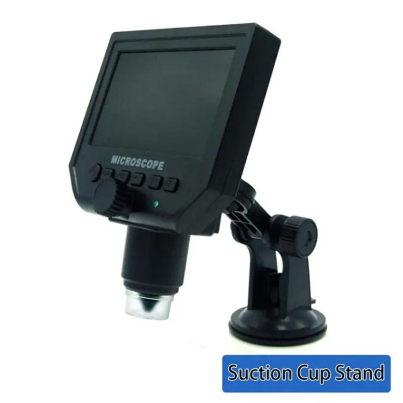 

Горячая продажа 1-600X ЖК-цифровой микроскоп USB-увеличитель микроскоп с высокой подставкой 8 светодиодов для детей и взрослых 4,3 дюйма электронный микроскоп