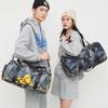 Short Trip Bag Graffiti Wet and Dry Separation with Shoe Position Swimming Training Bag Large Capacity Sports Fitness Bag