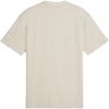 Puma Mmq Solid Color Crew Neck Pullover Casual Short Sleeve T-Shirt Men Tops Oatmeal 624009-84