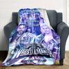 Wrestlemania Customize Your Name Blanket Gift Personalized Blanket Warmthful Decor Suitable for Home Decor Livingroom Bed Sofa All-Season Use