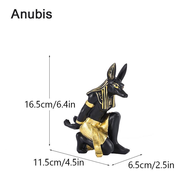 Egypt Anubis Wine Rack Bastet God Cat Wine Bottle Rack Resin Arts And Crafts Bar Ornament Decoration