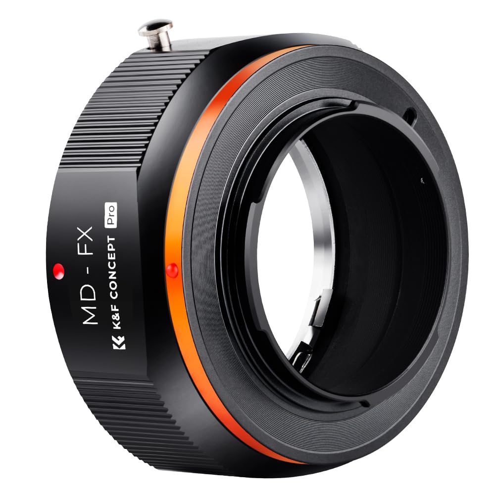 CONCEPT PRO II Mount Adapter for Minolta Lenses to Fujifilm Matte and Infinity Available Direct from the K&F MD-FX MD-Mount FX-Mount Cameras. Finish,