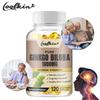 Ginkgo biloba-extract, 1800 mg per portie, ondersteunt de hersenfunctie, verbetert de aandacht en verhoogt de mentale helderheid.