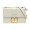 [Gebraucht] 30 Montaigne Metalllogo Glattes Kalbsleder Box Schultertasche - Ausgezeichnet #1D1V3NS