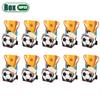 10-50PCS Cartoon Football Trophy Gift Packaging Boxes Children's Party Dessert Table Birthday Supplies Football Theme Candy Box
