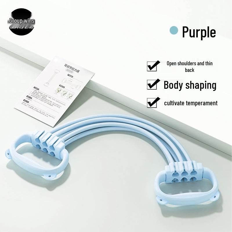 Figure-8 Resistance Band for Chest Expansion and Yoga Fitness