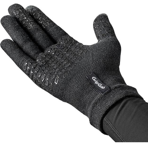 GripGrab Primavera 2 Merino Cycling Gloves (black)
