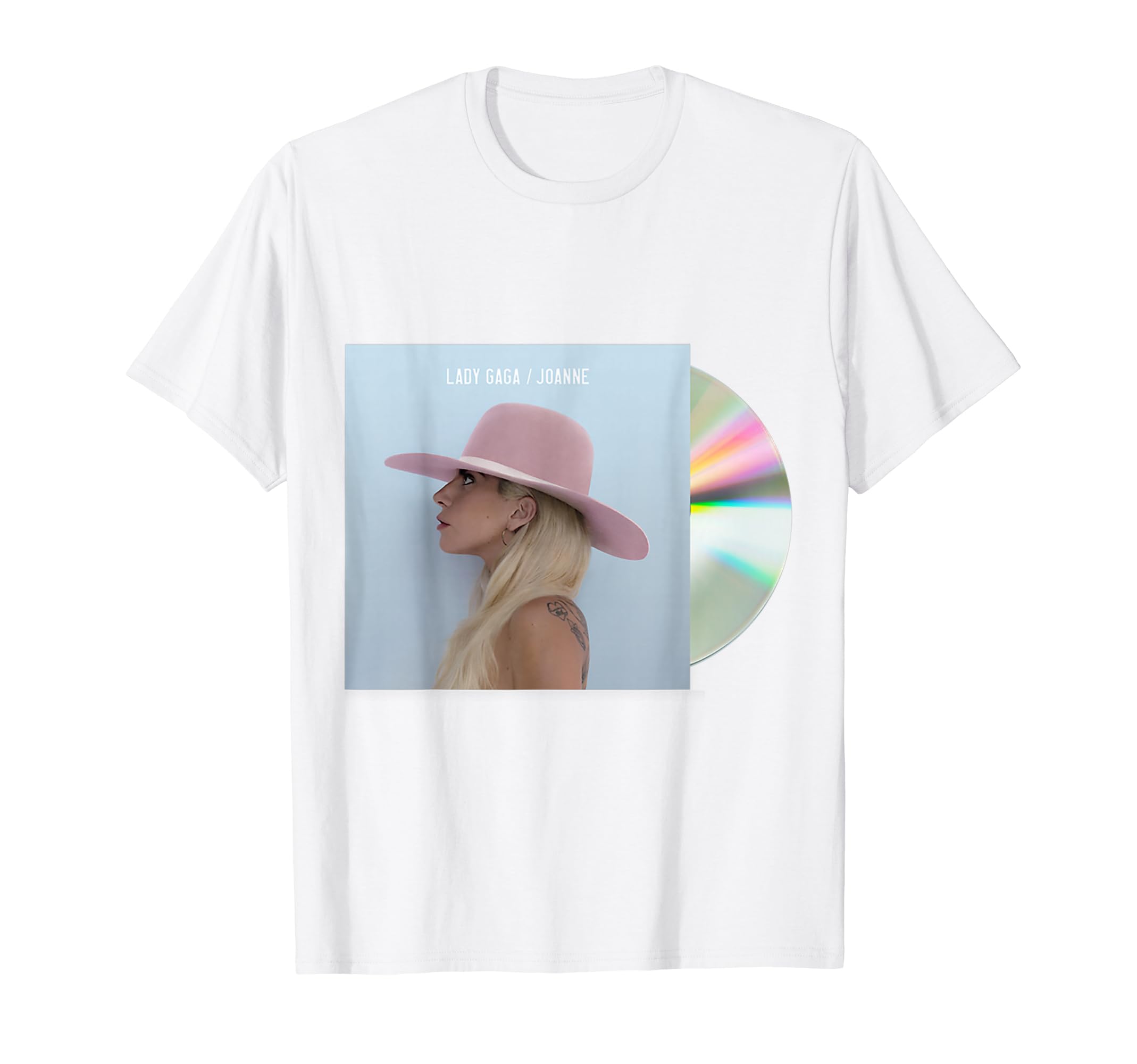 

Lady Gaga Official Joanne CD T-shirt