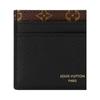 LOUIS VUITTON Low Key Calfskin Card Holder Men's Black M26815