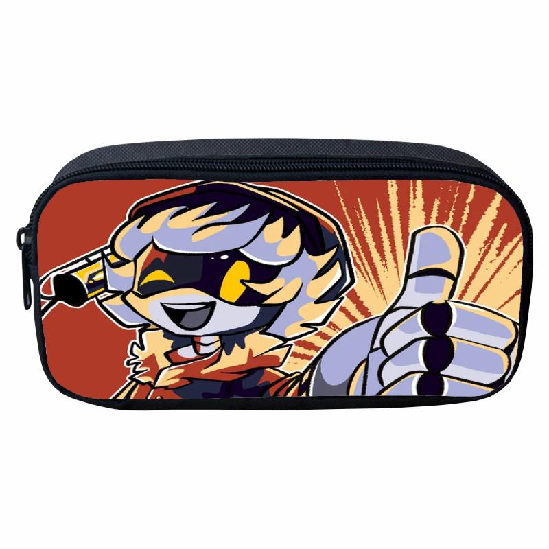 Murder Drones Cartoon Pencil Case for Kids - Stylish Storage Stationery Box