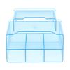 Acrylic Nail Tool Organizer Clear Makeup Storage Box Multifunctional Cosmetic Holder for Vanity Table