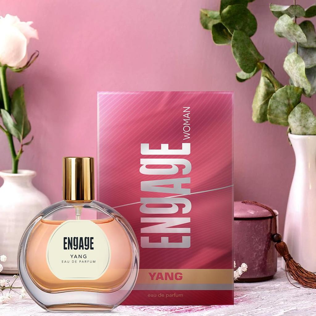 Engage Yang Eau De Parfum For Her 50ml Floral Fruity Premium Perfume Long Lasting Skin Friendly Women’s Fragrance Ideal Gift Birthday Anniversary