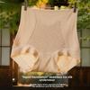 Big Size Female Summer Ultra Thin Ice Silk High Waist Abdominal Lift Hip Shapeless Triangle Briefs