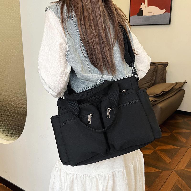 

Нейлоновая повседневная косметичка, женская сумка, сумка через плечо, большая вместимость, универсальная повседневная сумка через плечо