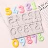 Number Silicone Mold Sugarcraft Cupcake Baking Mold Fondant Cake Decorating Tools