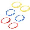 12 Pcs Ergonomic Training Rings Fitness Speed Rings For Agility Ladder Drills Team Sports And Physical Education
