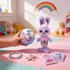 Pet Mermaid Plush Toy With Light And Sound For Kids