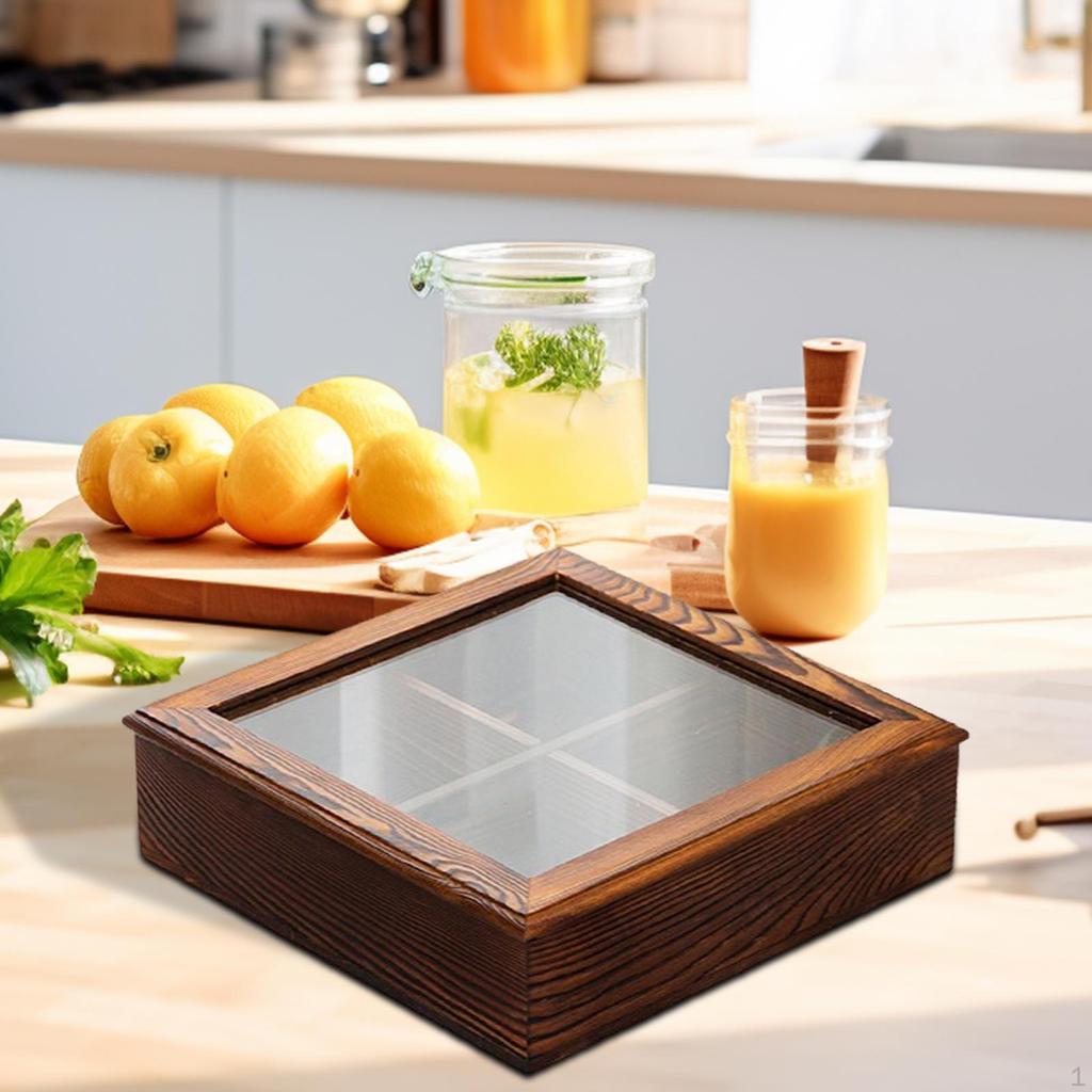 Dried Fruit Holder Tray Appetizer Snack Storage Box with Lid Portable Practical Party Serving