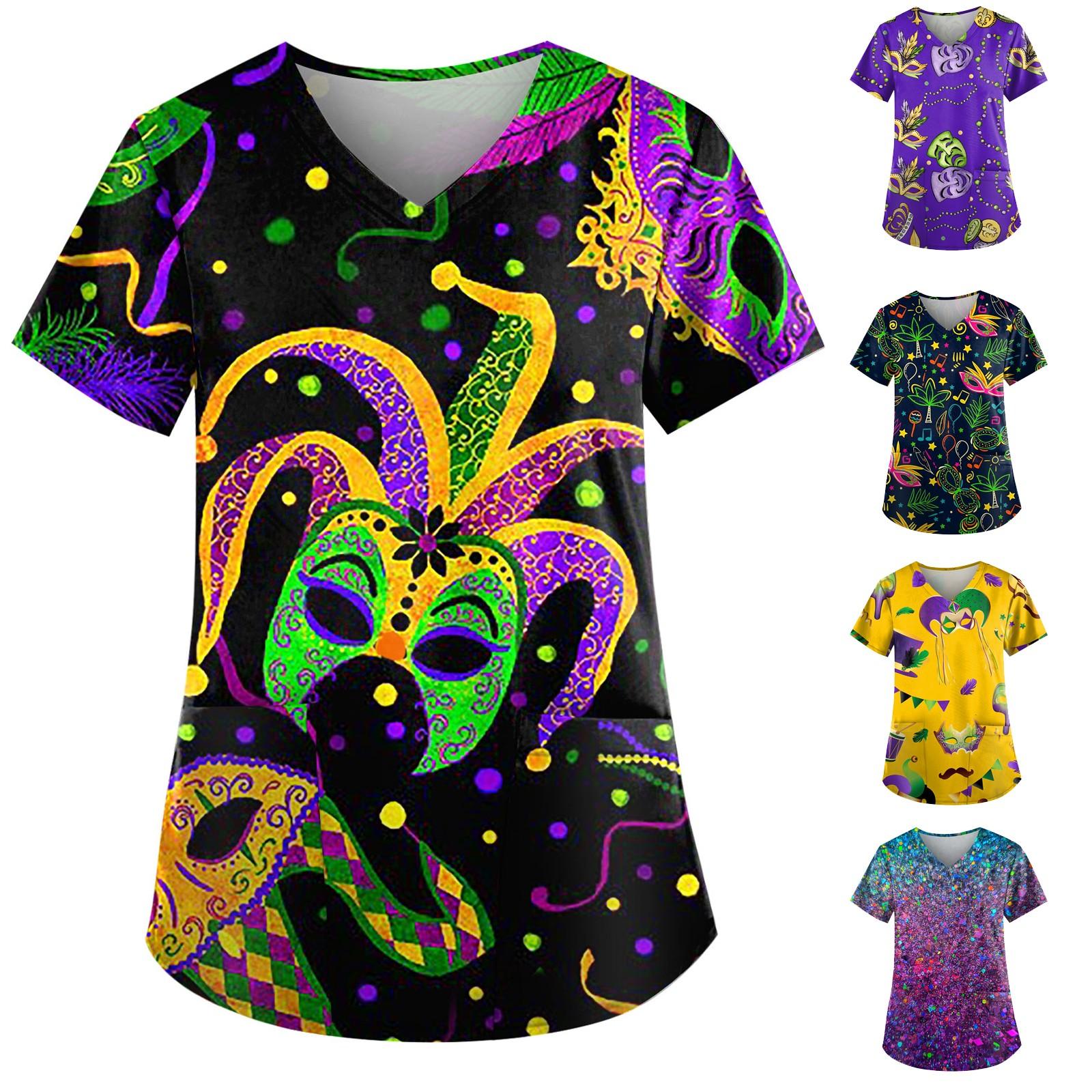 

Женский карнавальный наряд для Марди Гра, маска для вечеринки, топ для ухода за больными