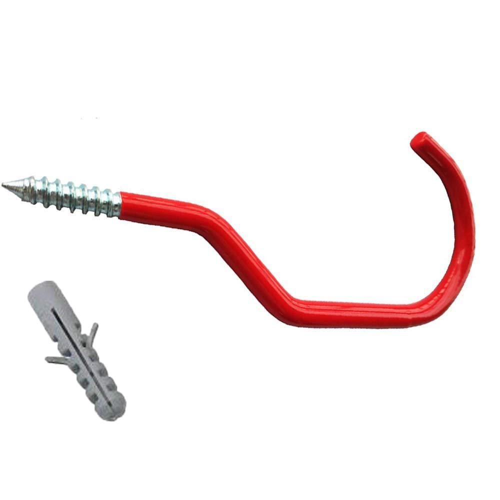 Red Bracket Road Large Wall Mount Bike Wall Stand Holder Cycling Rack Bicycle Hooks Hanging Hook