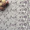 All-Polyester Hollow Flower Non-Elastic Lace Trim for Lolita Wedding Dress or Evening Gown