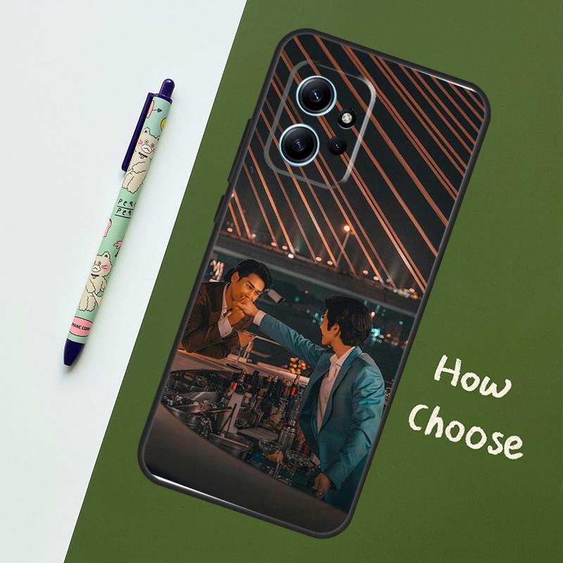KinnPorsche The Series Case For Xiaomi Redmi Note 15 Pro Plus 14 13 10 11 12 Cover For Redmi 15C 15 13C 12C 14C 10C
