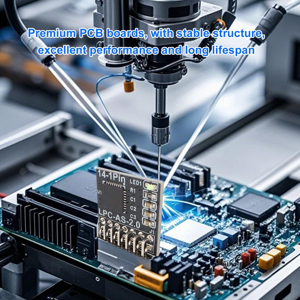 TPM2.0 Encryption Security Module 14-1 Pin 2 X 7P 2.0mm Pitch TPM Remote Card Support for Win11 2.0 Motherboard