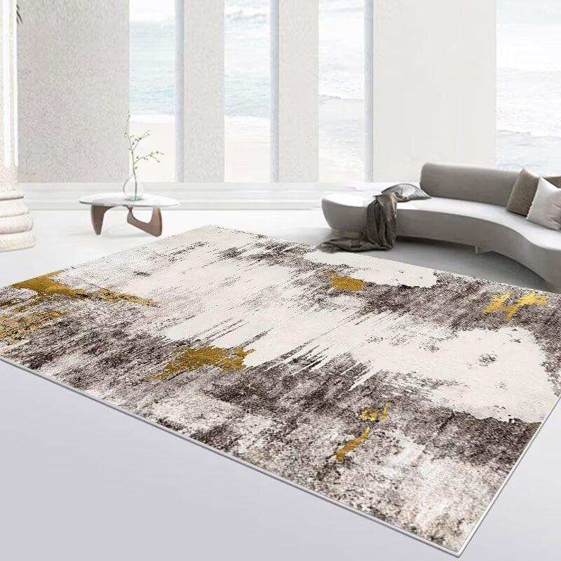 Nordic Abstract Carpet Living Room Home Rendering Decoration Sofa Large Area Rugs 200x300 Ink Splash Non-slip Mat Customizable