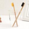 10Packs Pure Bamboo Natural Toothbrush Environmentally Friendly Eco Adult Medium