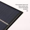 1,5 W/12 V Solarladegerät mit Krokodilklemme, kompaktes polykristallines Solarpanel für