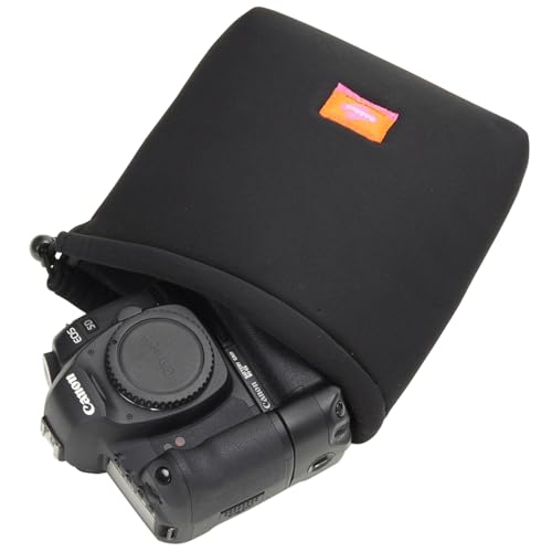 Etsumi Camera Case Camera Pouch Extra Thick Cushion Lens Pouch F2.8L 10mm Thick Urethane Shockproof Shock Absorption Protection Lightweight Black