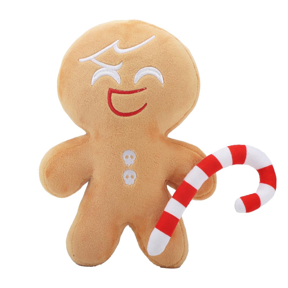 25cm New Shadow Milk Cookie Plush Toy Game Peripheral Doll Cute Cartoon Game Cookie Run Kingdom Kid Birthday Xmas Gifts Home Dec