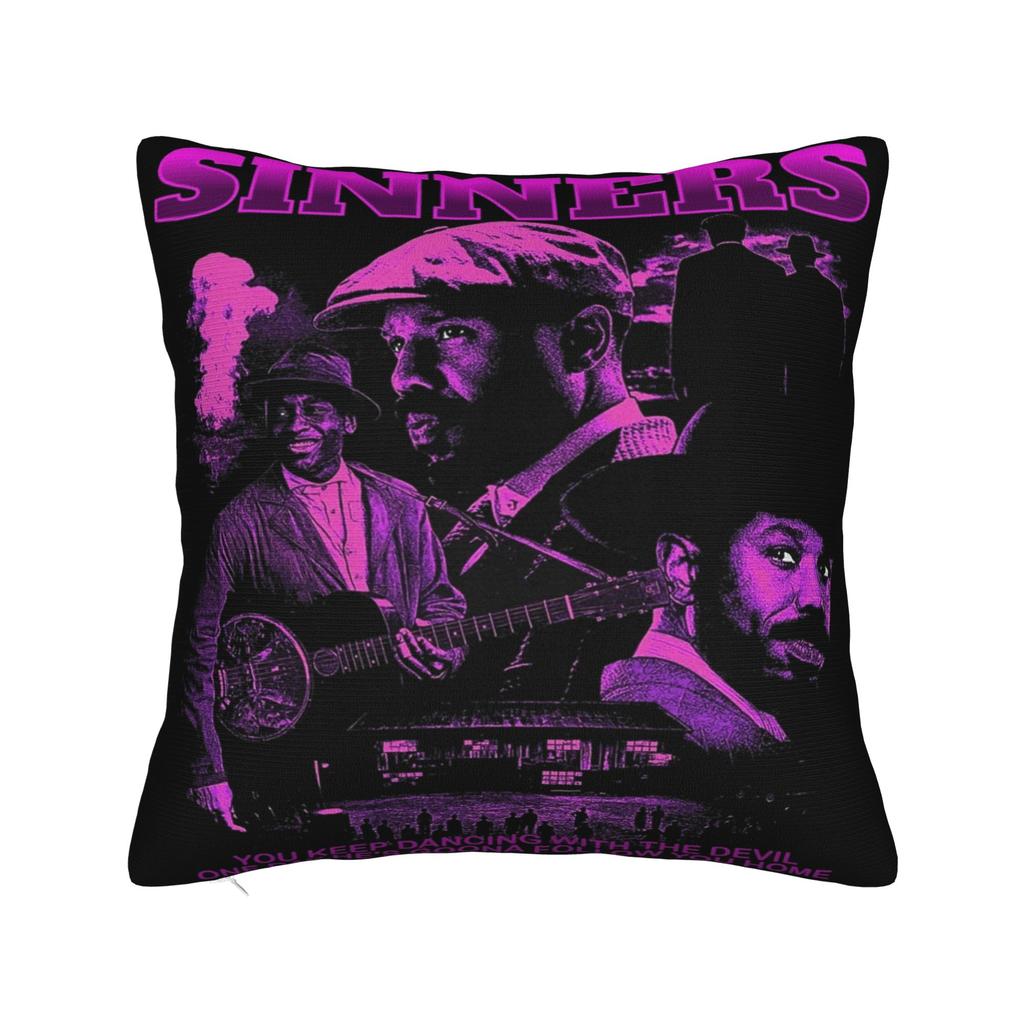 Sinners Horror Movie Pillowcase Stuff Soft Cushion Cover Decorations Throw Pillow Case Cover Home Multi Size