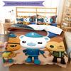 Σετ κλινοσκεπασμάτων με σχέδιο Octonauts 3 τεμαχίων, σετ παπλωματοθήκης περιλαμβάνει παπλωματοθήκη & μαξιλαροθήκες, τέλειος διάκοσμος υπνοδωματίου για όλες τις εποχές & δώρο